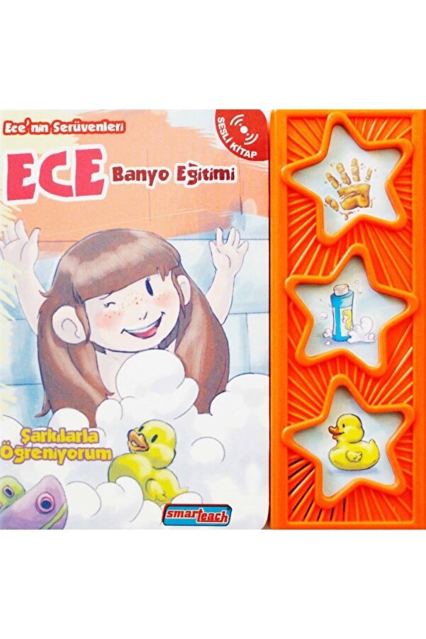 Smarteach Ece\'nin Serüvenleri - Ece Banyo Eğitimi (SESLİ KİTAP) - Kolektif