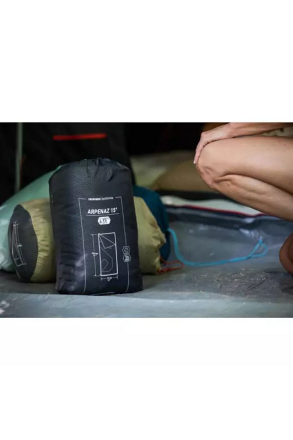 Quechua Arpenaz Black Sleeping Bag 15 c Trendyol