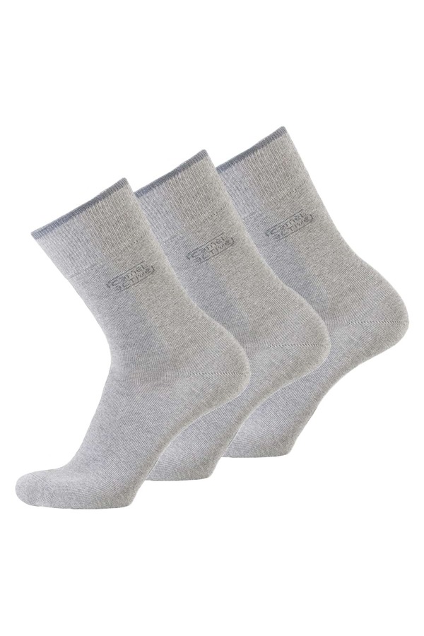 Camel Active-Herren Socken, 3er Paketi - Temel Çorap, Bio-Baumwolle 1
