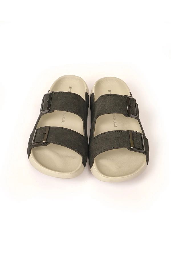 Beverly Hills Polo Club Buckle Unisex Slippers Trendyol