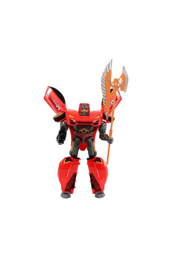 M Toys-Red Mtoys Robot Car - with Sound and Light 1