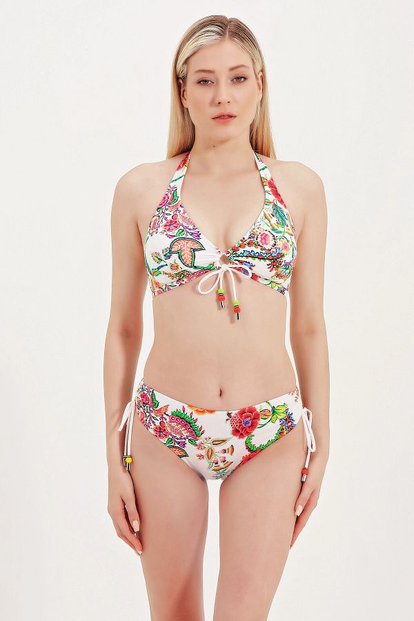 ZEK Thick Strap Bikini Top Trendyol