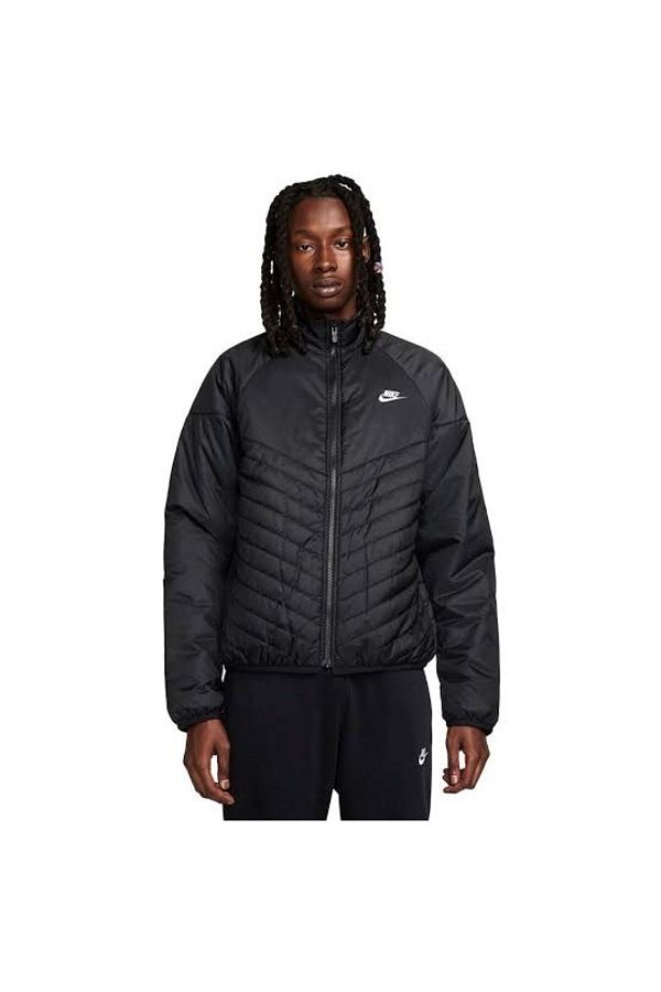 Nike Therma Fit Men s Black Puffer Coat Windrunner FB8195 010 Trendyol