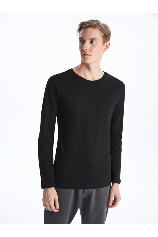LC Waikiki-Ανδρικό εσώρουχο - Crew Neck, Μακρυμάνικο 1
