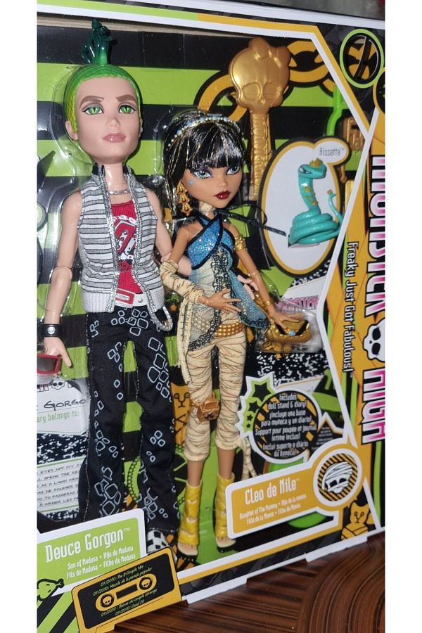 escoines koleksiyon monster high creeproduction cleo and deuce model baby Trendyol