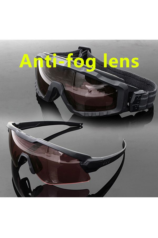 RBworld SI M ALPHA Anti fog Ski sunglasses cycling sun glasses military goggles bullet proof Army tactica. Trendyol
