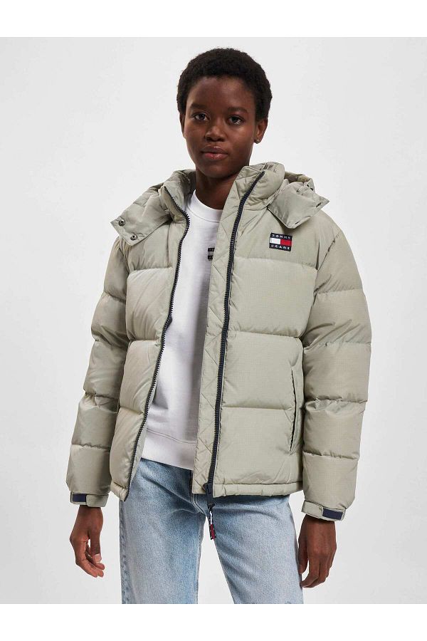 Tommy hilfiger jacke grau damen