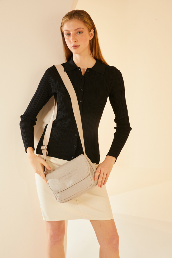 Pierre Cardin-05PO24Y1698 Modell Beige Damen Umhängetasche 1