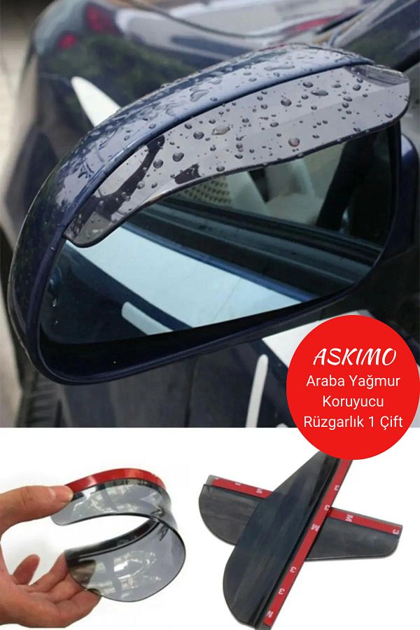 Ask mo Mirror Rain Protector Windbreaker Vehicle Auto Car Raincoat Trendyol