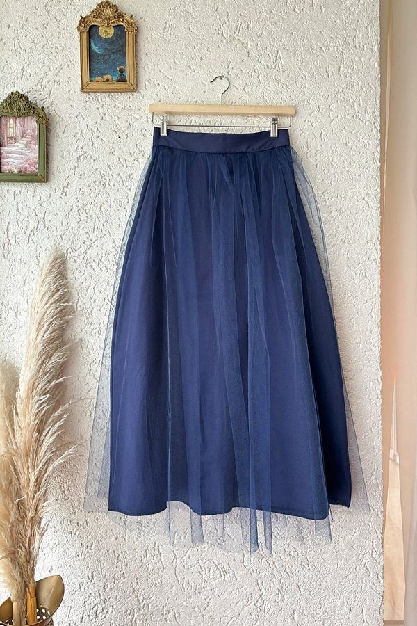 ceylan otantik Navy Blue Tutu Skirt Trendyol