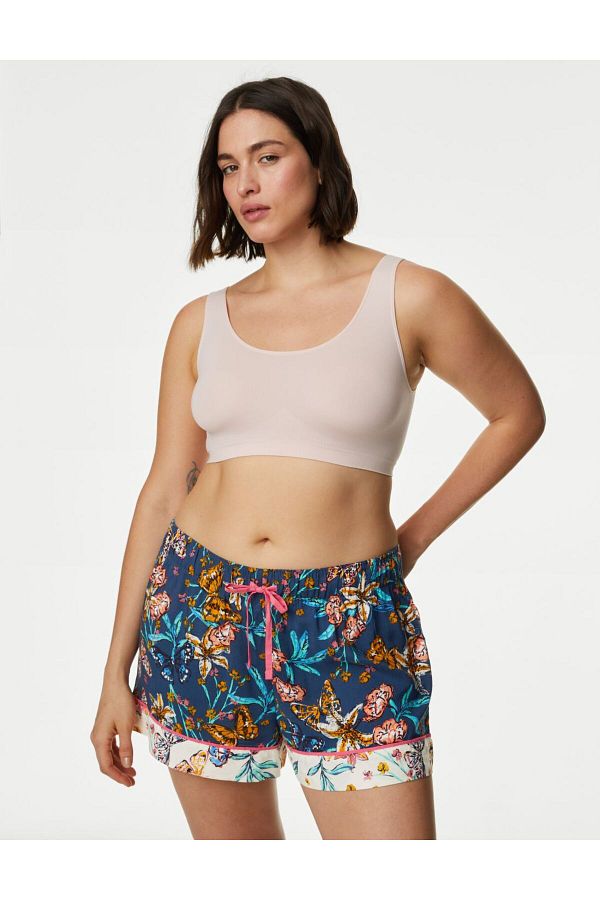 Marks & Spencer-Butterfly Pattern Shorts Under Pajamas 1