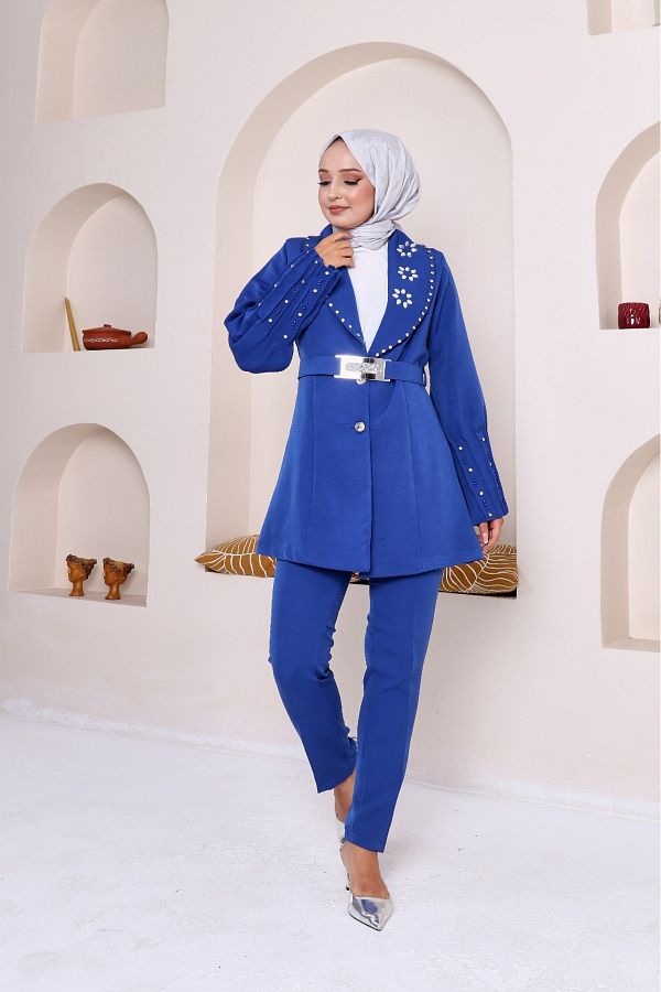Evening dress and jacket set sales