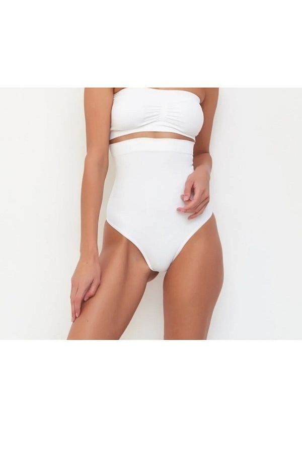 Fitben White Color Recovery Shaping Panty Slip Corset Trendyol