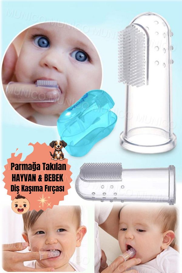 Silicone cat toothbrush 2025
