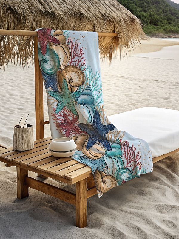 WALLHANG Seashell Beach Towel Trendyol