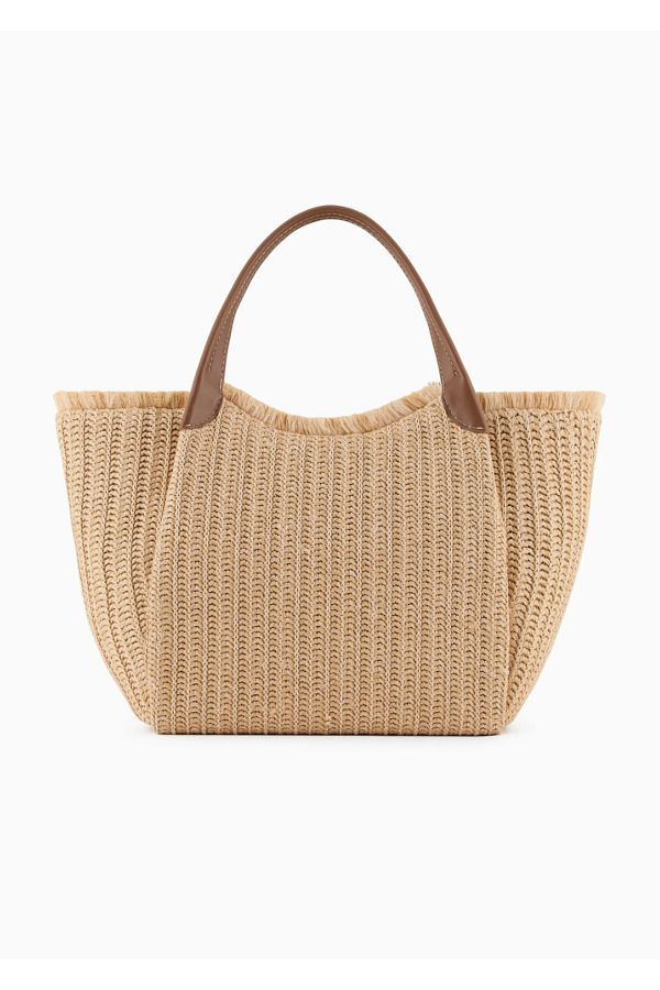Emporio armani tote bag with logo charm shop