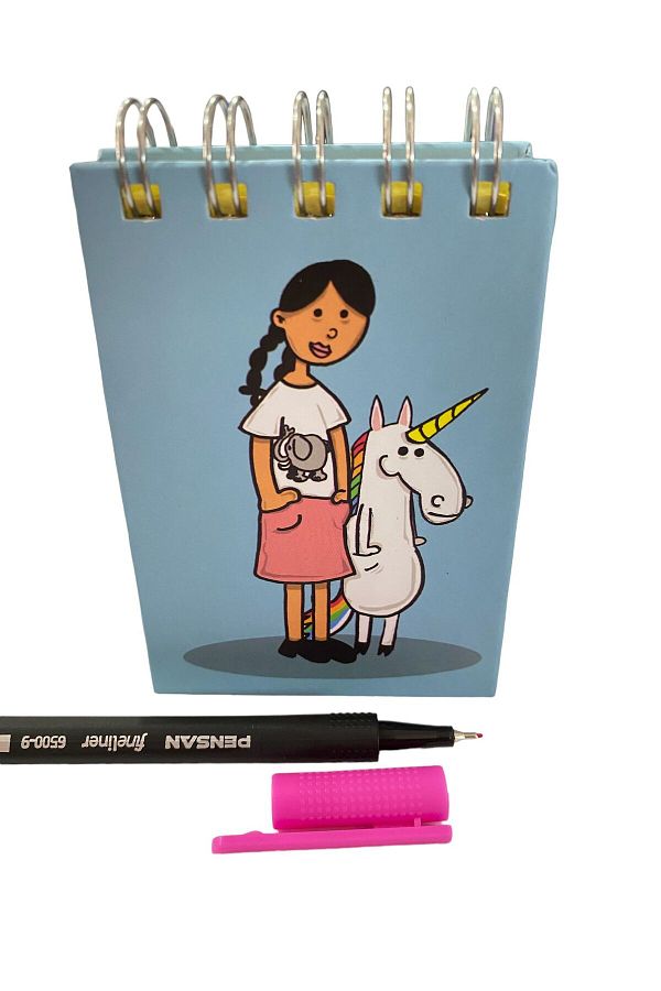 Dudo Baby-Small Size Homework Notebook Notepad Fine Nib Pen 1