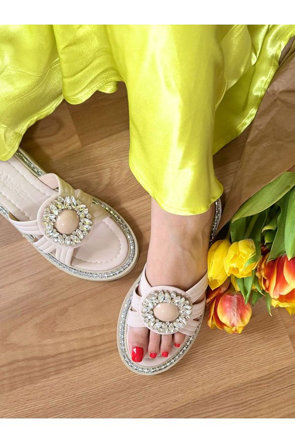 ncimoda Wish Stone Women s Slippers Trendyol
