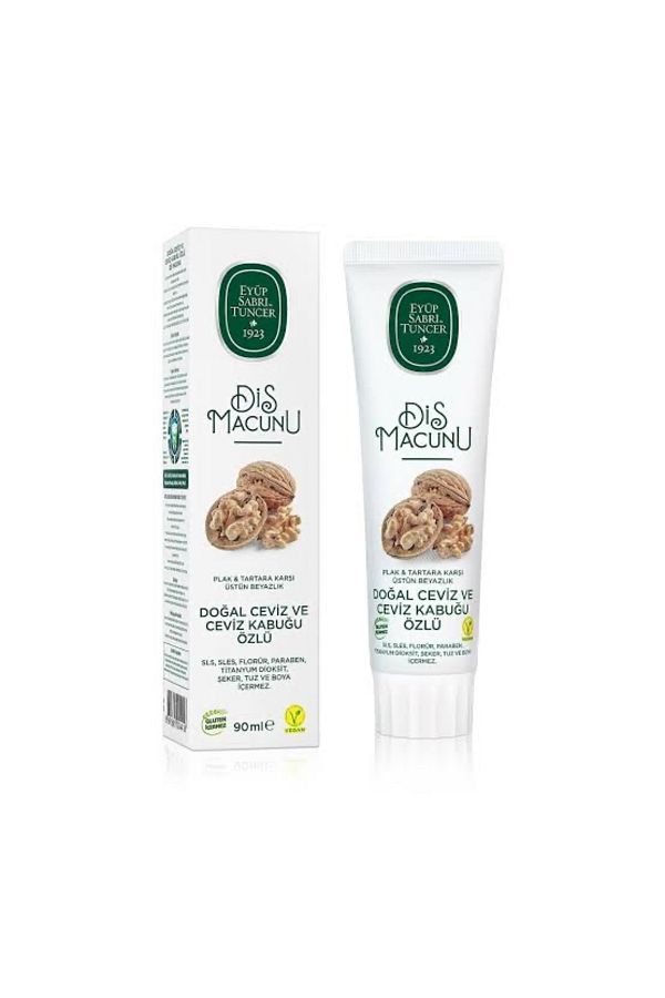 Eyüp Sabri Tuncer-90ml Natural Walnut and Walnut Shell Toothpaste 1