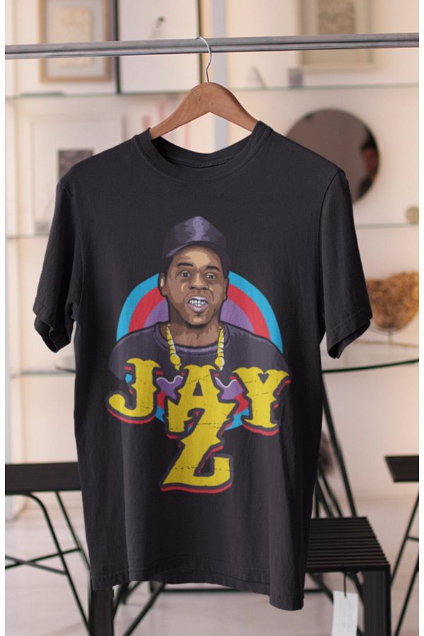 CNGZSHOP Unisex Jay Z Printed T shirt Oversize JayZ Rap Themed T shirt Trendyol