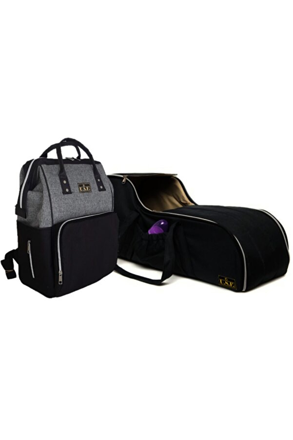 USF Portbebe Ana Kucağı Puset Bebek Taşıma + Anne Bebek Bakım Çantası