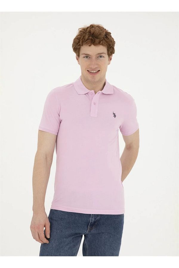 Us polo pink t shirt cheap