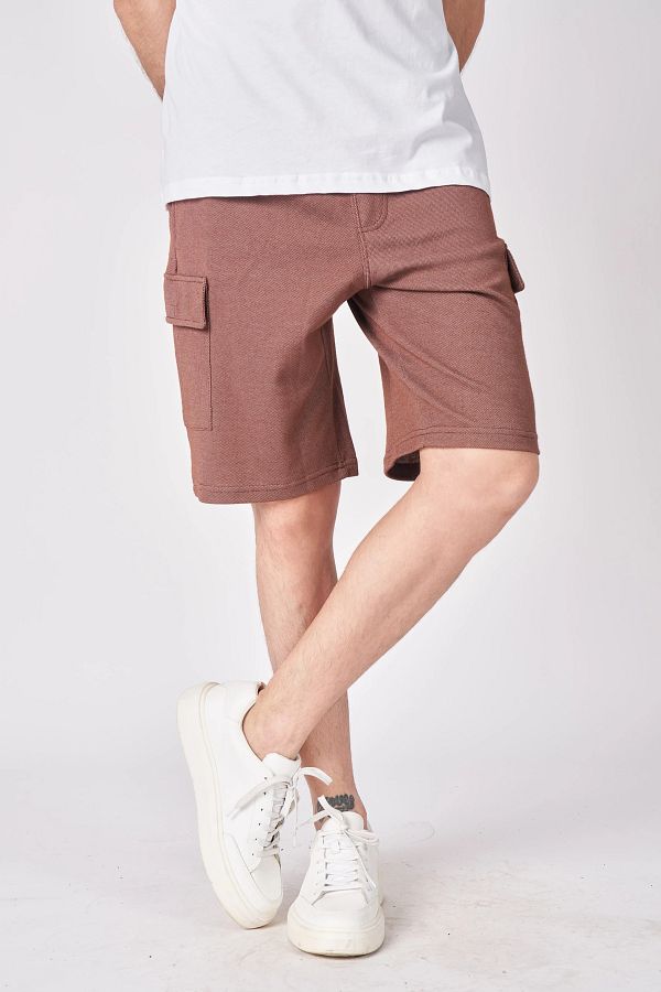 defys-Men's Textured Oversize Bermuda 1