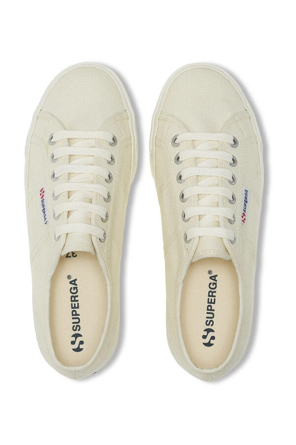 Plateau Sneaker Beigefarbene Sneaker Damen AUTRY Low-Top Sneaker