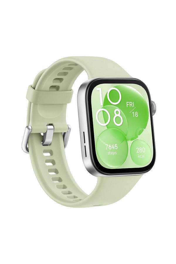 Huawei WATCH FIT 3 1.82 AMOLED Teethers Ultra Slim Design iOS and Android Compatible Green Trendyol