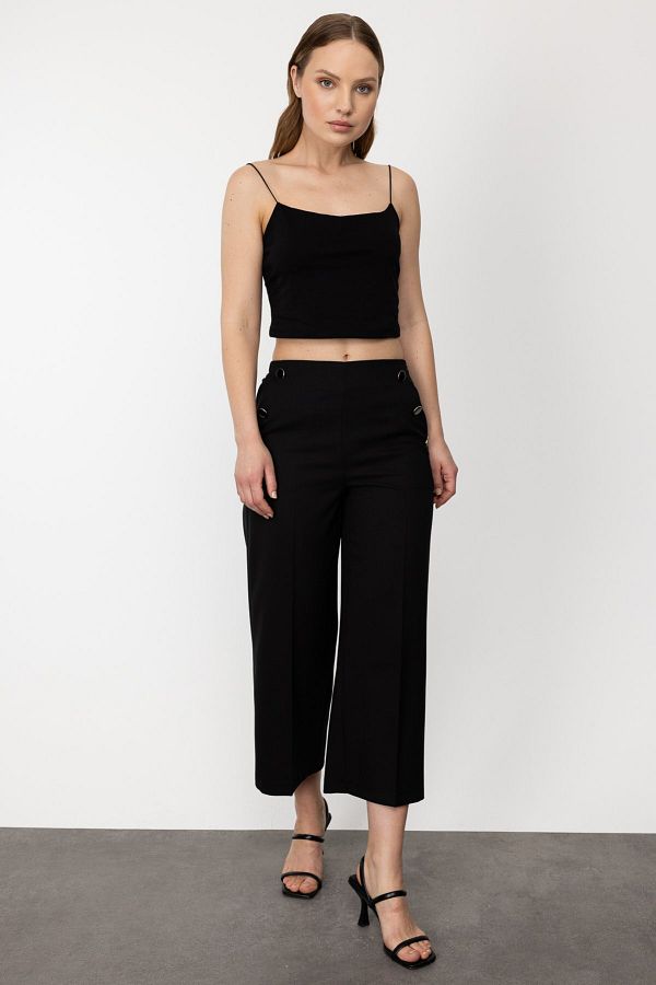 Wide leg capri jeans outlet
