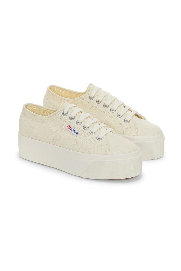 Superga Beige Plateau Sneaker fur Damen Modell 2790 Trendyol