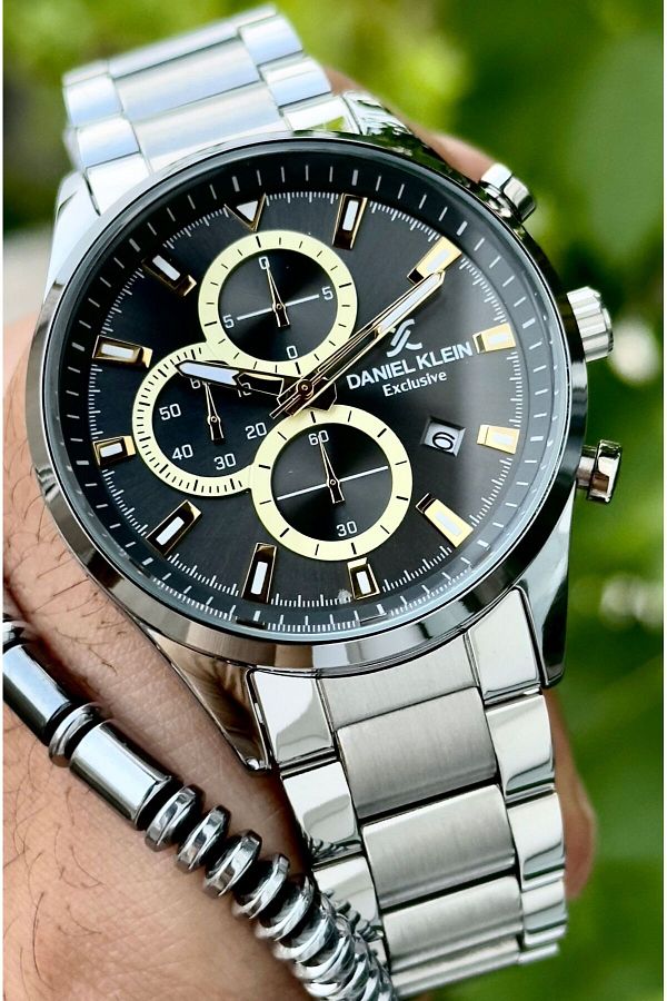 Daniel Klein Watch Silver colored Duo color Trendyol