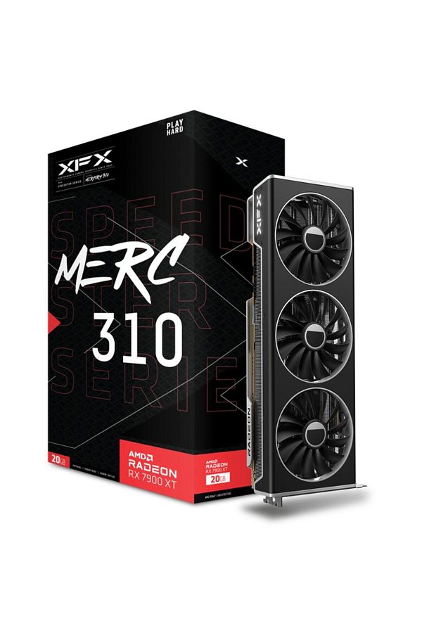 XFX-Speedster Merc 310 Amd Radeon Rx 7900 Xt Rx-79tmercu9 20gb Gddr6 320bit Dx12 Graphics Card 1