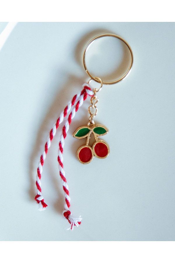 Cherry keychain new arrivals