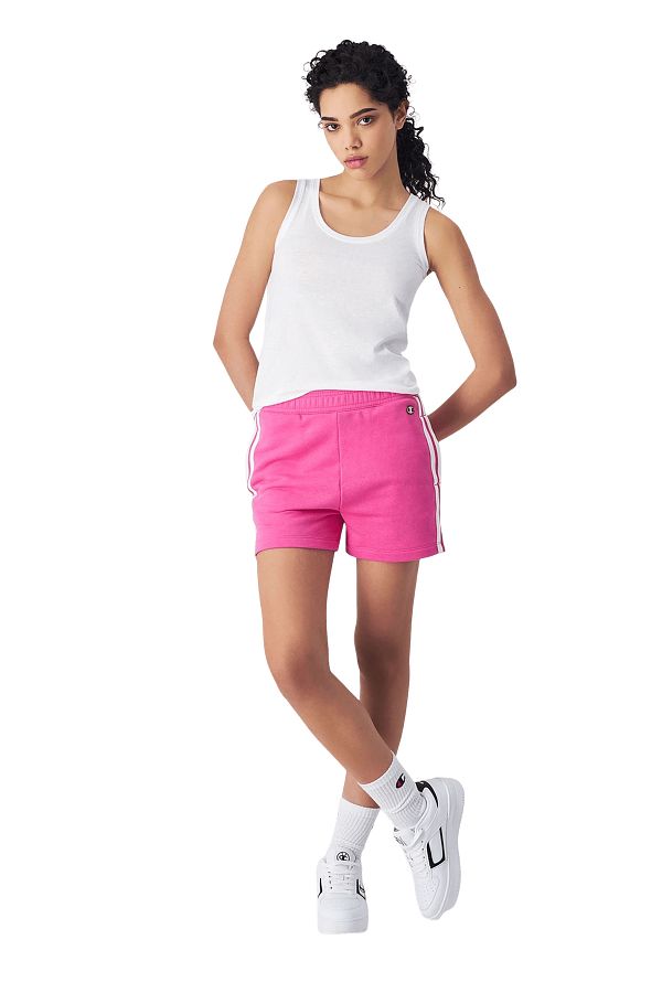 Hot pink champion shorts cheap