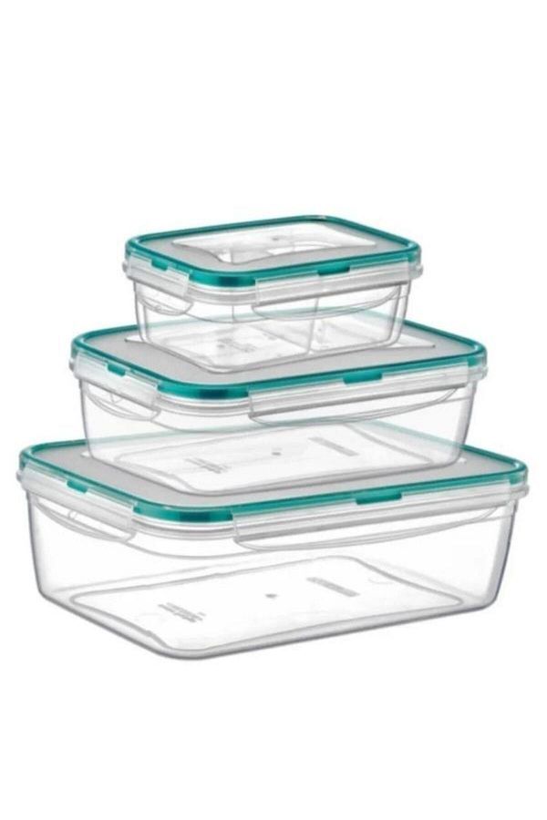 Viyalente-Fresh Box Deep Rectangular Set of 3 4.4 Lt Lc-350 1