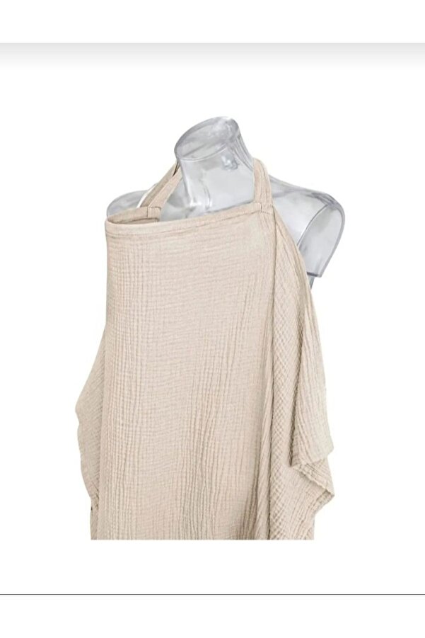 eyma home %100 pamuk Muslin emzirme önlüğü