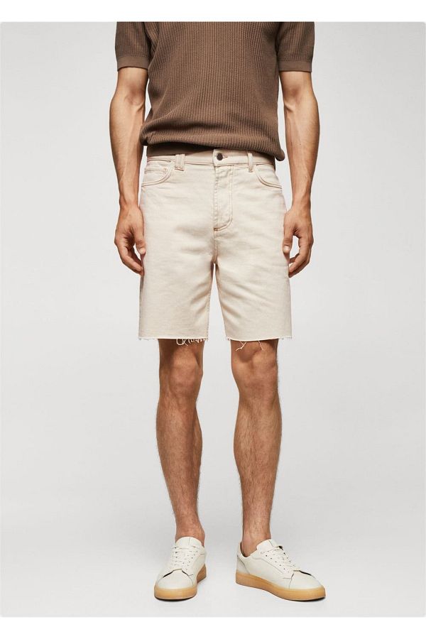 MANGO Man-Jean Bermuda šortky Regular Fit 1