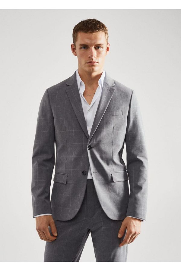 MANGO Man Super Slim Fit Blazer Jacket Trendyol