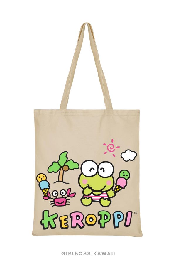Girlboss Kawaii Sanrio Keroppi Tote Bag Pack of 1 Trendyol