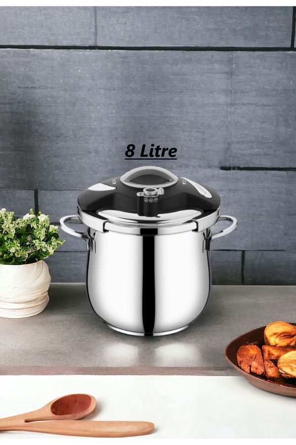 NTER CEL K Practical Pressure Cooker with Inter Steel Handle 8 Lt Trendyol