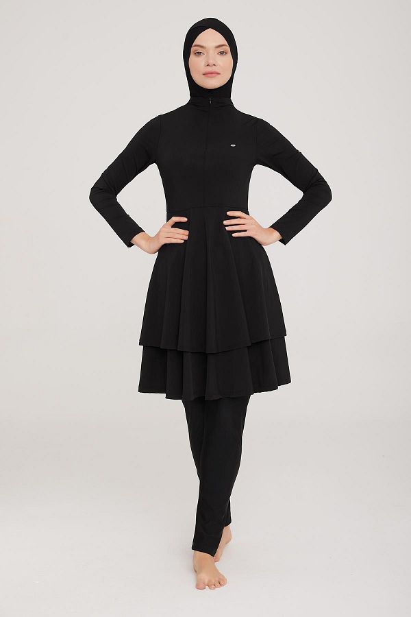 ZF BUTİK-Μαγιό Hijab - Lycra and Full Covered, Σετ 4 τεμαχίων 1