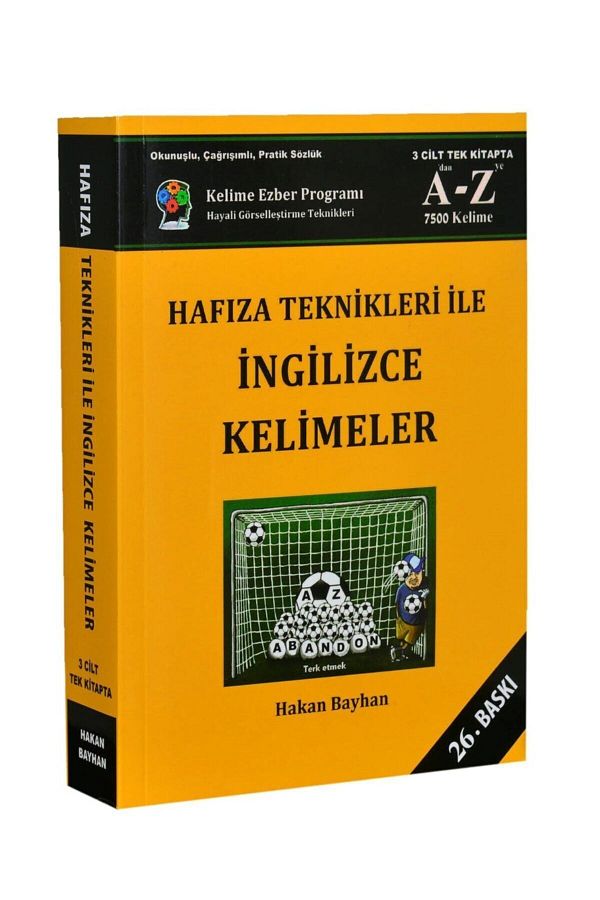 Bayhan Yayıncılık-الكلمات الإنجليزية مع تقنيات الذاكرة 3 مجلدات في 1 Kpss - Toefl - Tyt 1