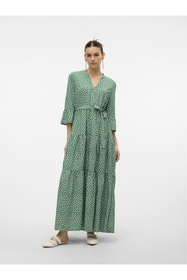 Vero Moda Kleid VMZERA Langes Kleid- Trendyol