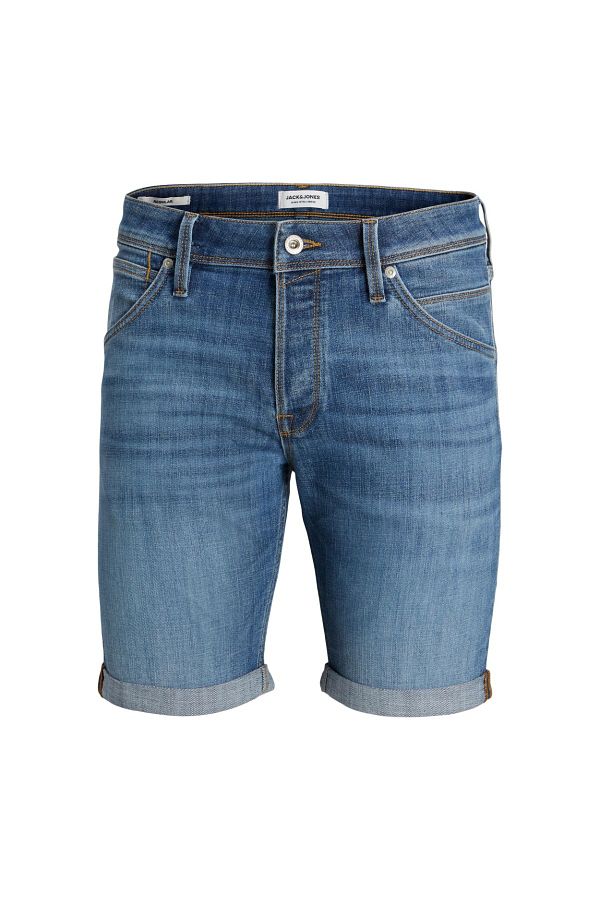 Jack Jones Jack Jones Rick Fox Men s Blue Jeans Shorts Trendyol