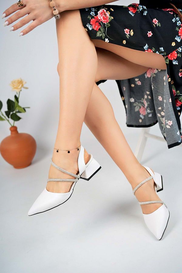 Evening low heel shoes shop