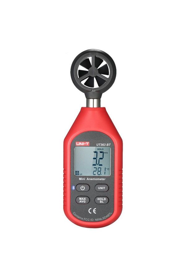 Unit-Uni-t Ut363bt Bluetooth Connected Mini Wind Breeze Meter 1