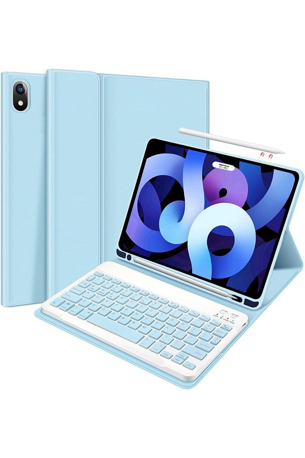 ESR-Apple iPad 10.Generation 10.9 2022 - Turkish Qwerty Keyboard Case with RGB Lighting 1