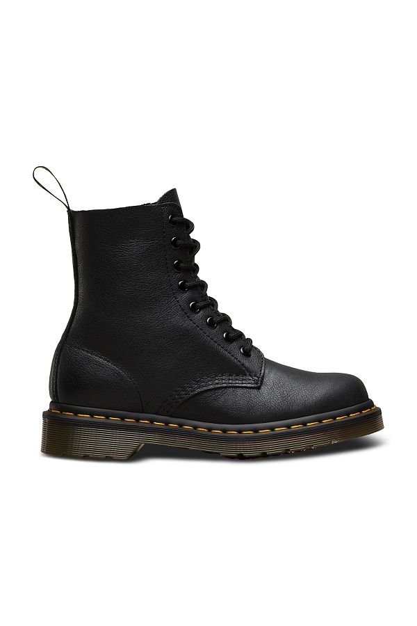 Flat black doc martens online