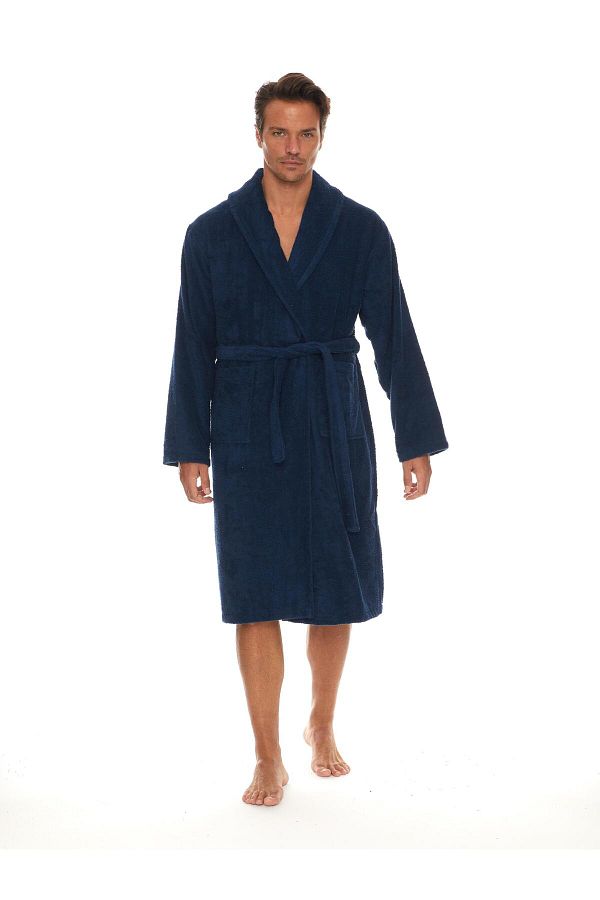 Homelover-100% Organic Cotton Shalyaka Extra Soft Men's Bathrobe 1